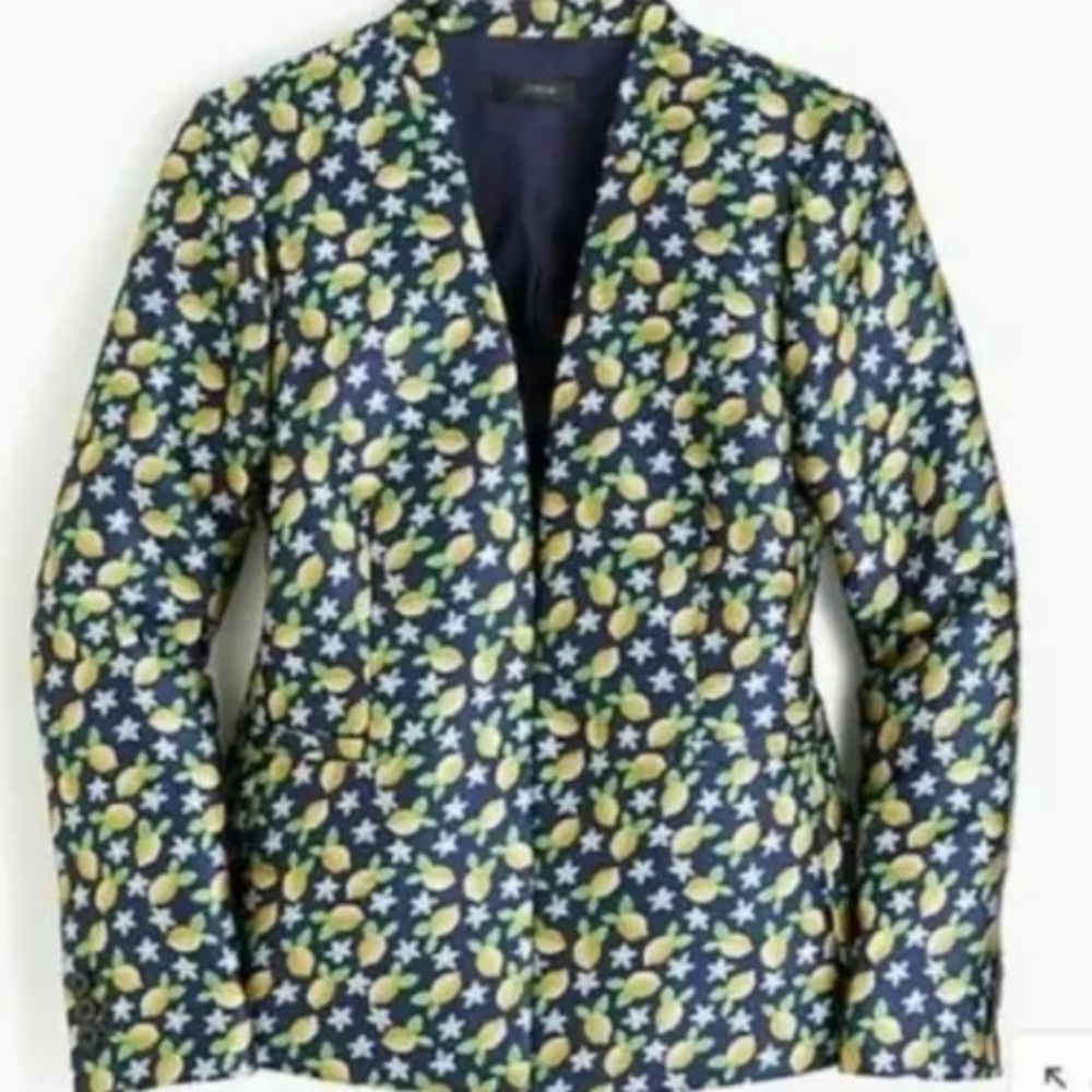 J. Crew lemon blazer
